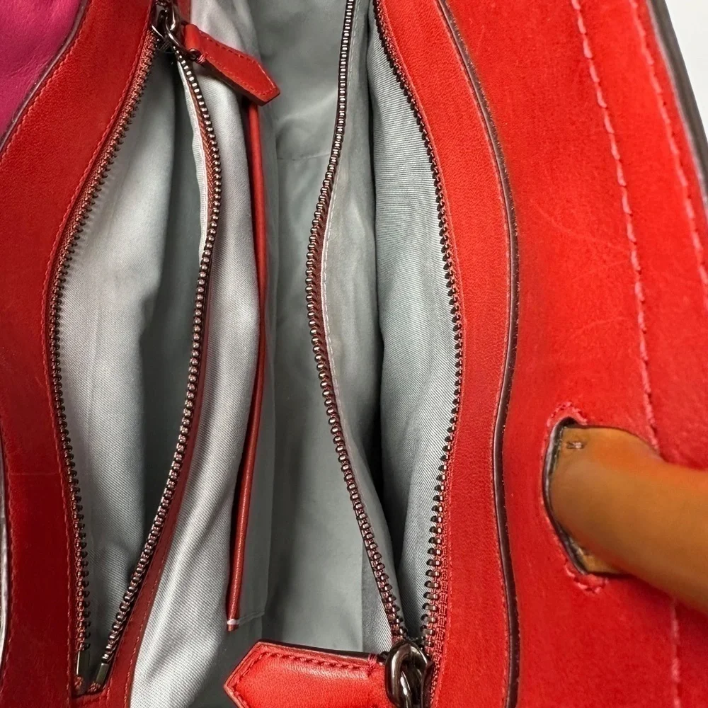 REED Krakoff Boxer Tote Multi Color Leather Tote